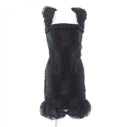 CHANEL one piece 09C P34753 cotton black 38