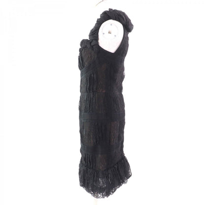 CHANEL one piece 09C P34753 cotton black 38