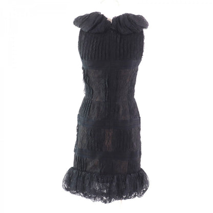 CHANEL one piece 09C P34753 cotton black 38