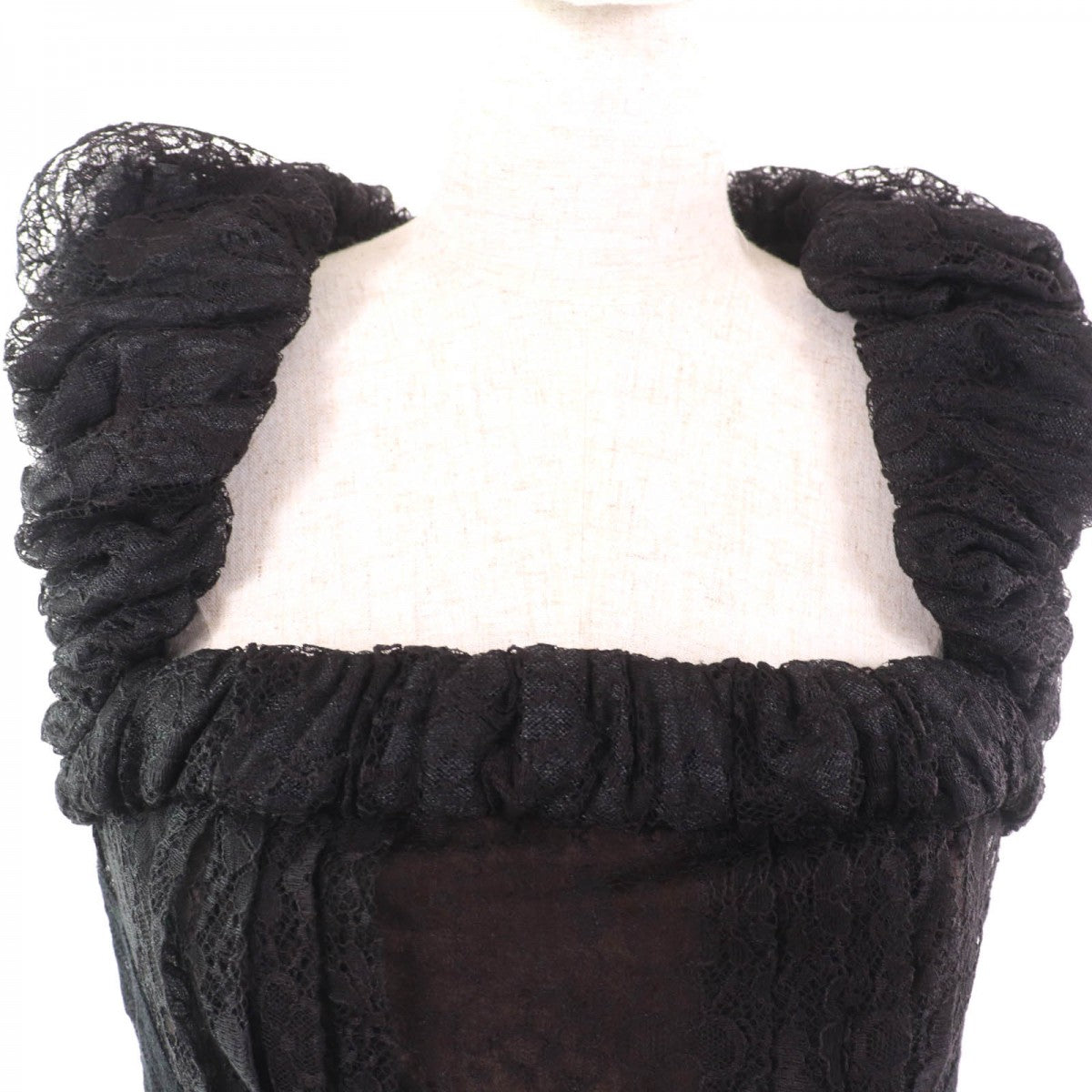 CHANEL one piece 09C P34753 cotton black 38
