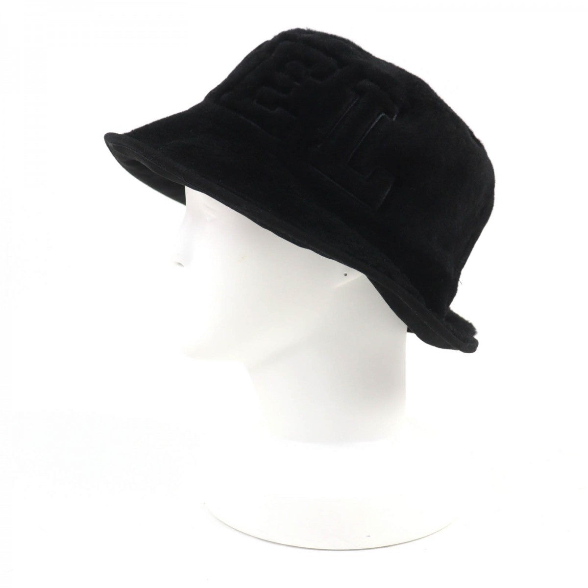 CHANEL hat 24B lambskin black