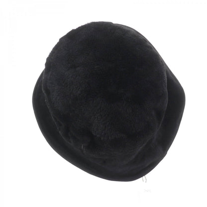 CHANEL hat 24B lambskin black