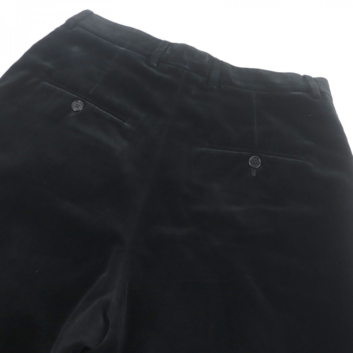 CELINE Pants 2P443226D Outer: 75% cotton, Outer: 25% rayon, Lining: 54% cupra, Lining: 46% rayon, Part: 100% cotton black mens 40
