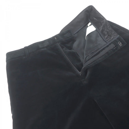 CELINE Pants 2P443226D Outer: 75% cotton, Outer: 25% rayon, Lining: 54% cupra, Lining: 46% rayon, Part: 100% cotton black mens 40