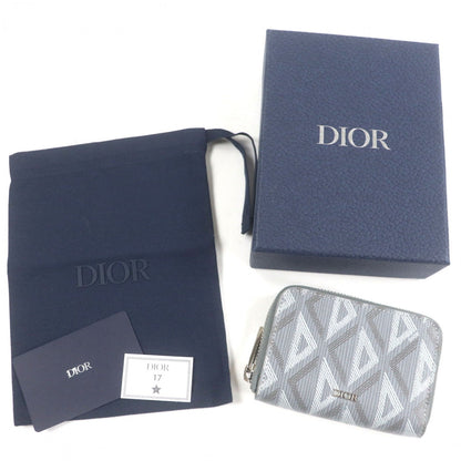 Dior HOMME Coin case leather gray