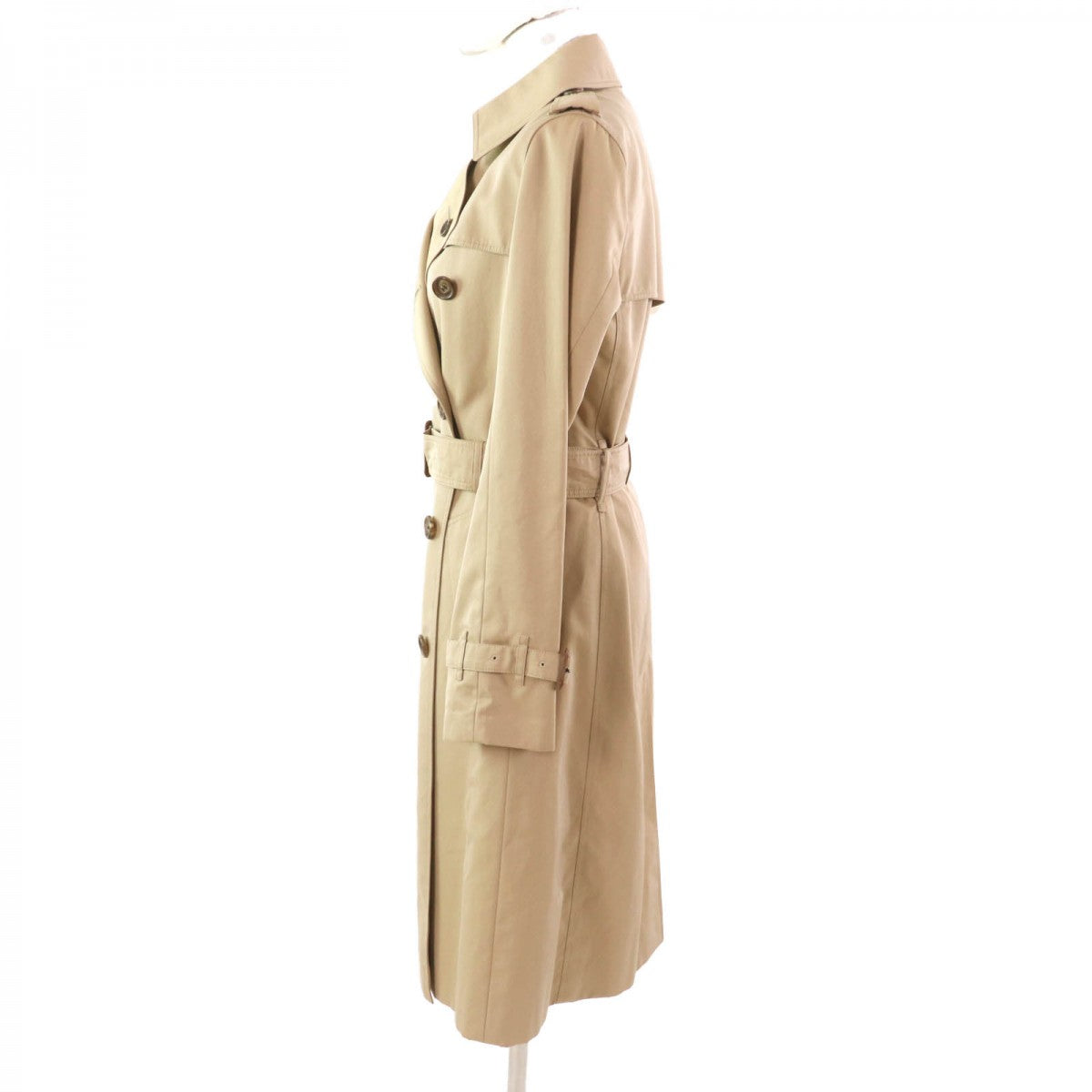 BURBERRY LONDON trench coat FRA87-130-51 cotton beige 36