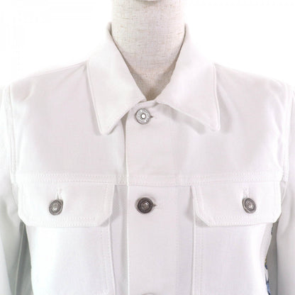 Christian Dior Denim Jacket 4122V11A3069 Main: 100% cotton White Blue type Around the World Women 36