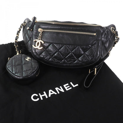 CHANEL Waist bag AS1077 Main: Calfskin black Women