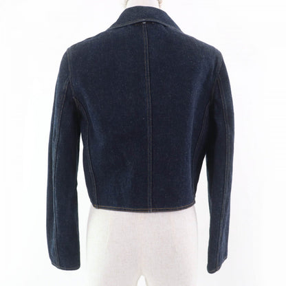 CHANEL Denim Jacket Main: 100% cotton Indigo Women No size listed