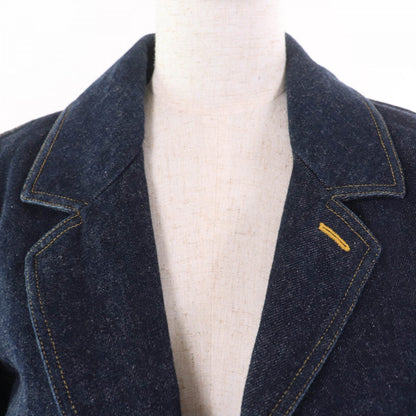 CHANEL Denim Jacket Main: 100% cotton Indigo Women No size listed