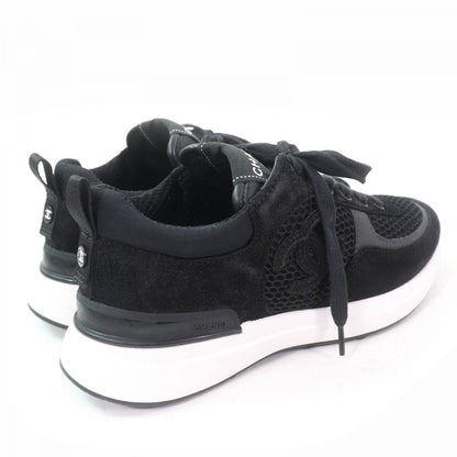 CHANEL Low cut sneakers 22P G38800 Main: Suede leather black Women 36