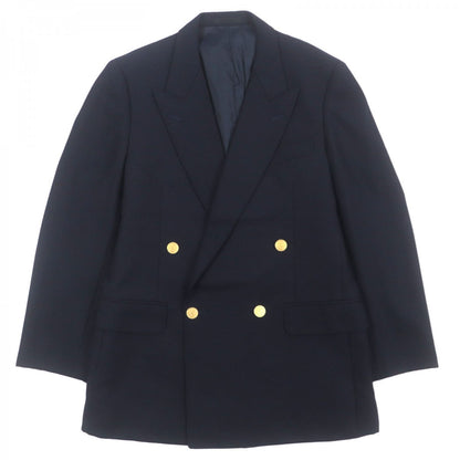 BURBERRY tailored jacket Outer: 99% wool, Outer: 1% acrylic, Lining: polyester, Lining: cupra, Sleeve lining: cupra Navy mens