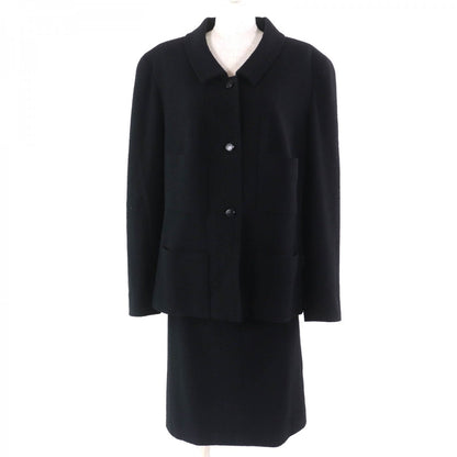 CHANEL setup 98A P11506 Outer: 87% wool, Outer: 12% polyamide, Outer: 1% spandex, Lining: 100% silk black Women 48