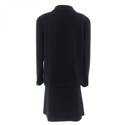 CHANEL setup 98A P11506 Outer: 87% wool, Outer: 12% polyamide, Outer: 1% spandex, Lining: 100% silk black Women 48