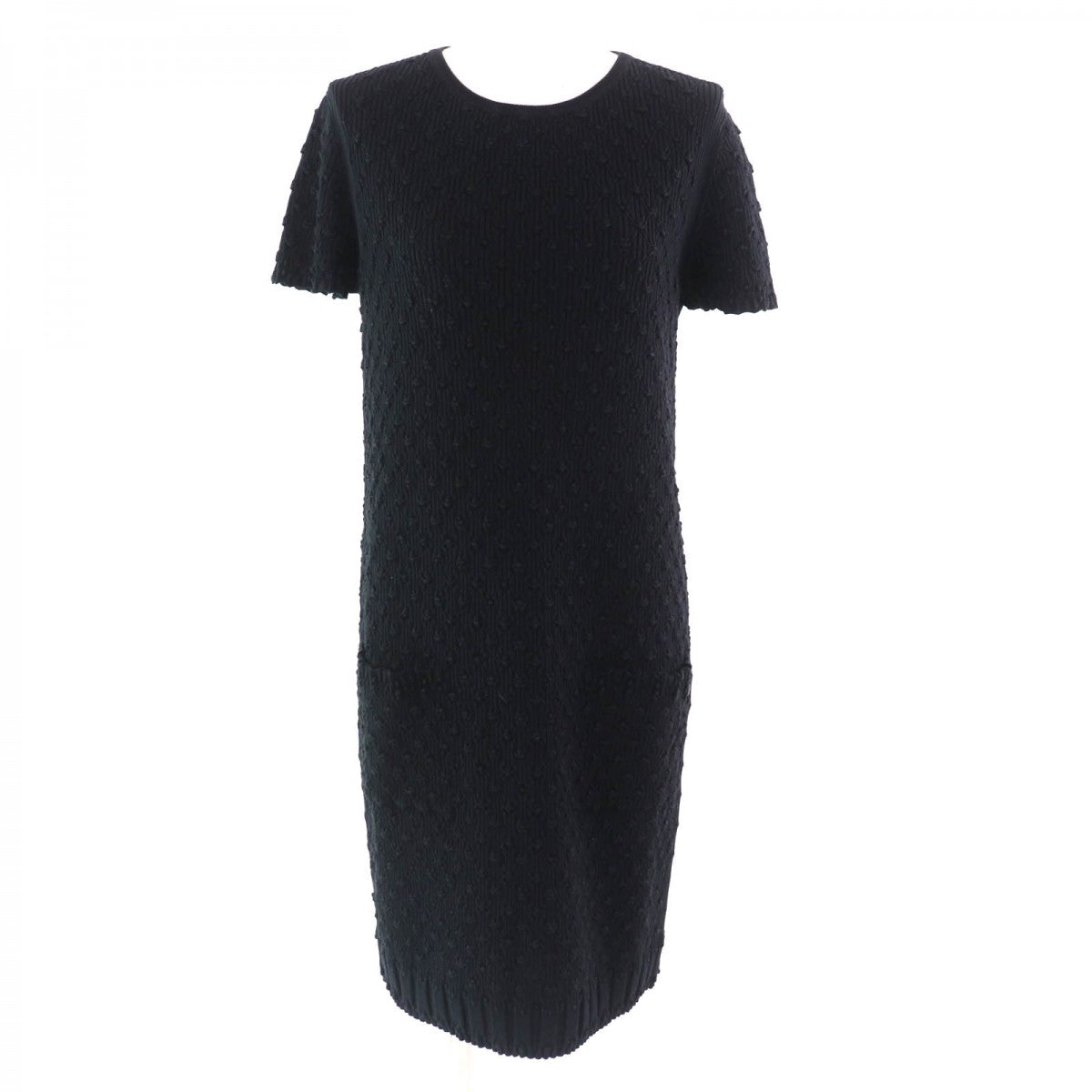 CHANEL one piece P58595 Main: 65% cotton, Main: 28% cupra, Main: 7% polyamide black Women 42