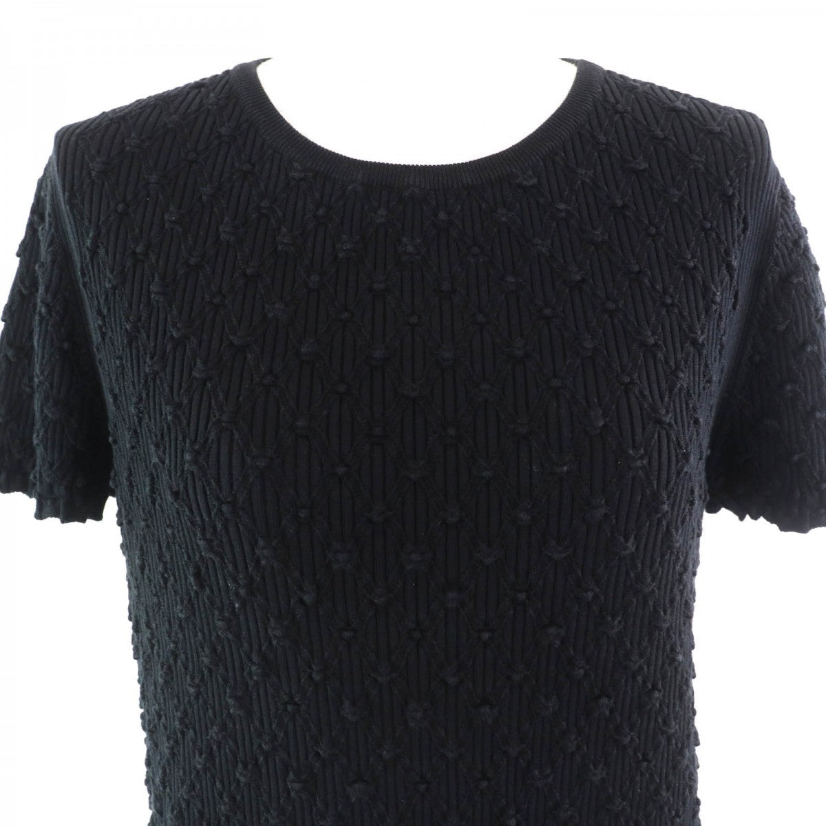 CHANEL one piece P58595 Main: 65% cotton, Main: 28% cupra, Main: 7% polyamide black Women 42