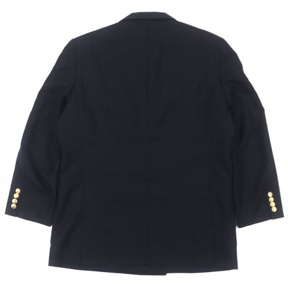 BURBERRY tailored jacket wool Navy 96-86-170