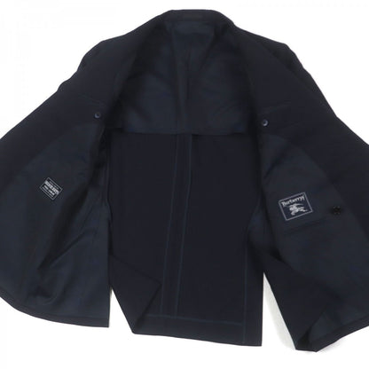 BURBERRY tailored jacket wool Navy 96-86-170