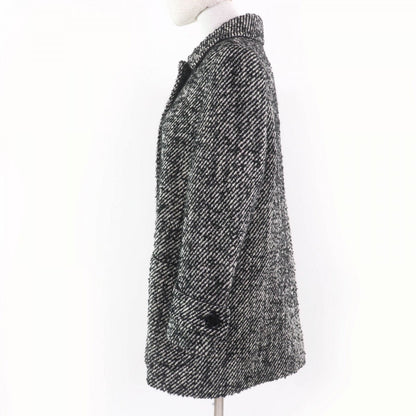 BURBERRY LONDON coat Main: 65% wool, 17% acrylic, 13% mohair, 5% nylon, lining: cupra Black type Women 38