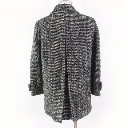 BURBERRY LONDON coat Main: 65% wool, 17% acrylic, 13% mohair, 5% nylon, lining: cupra Black type Women 38
