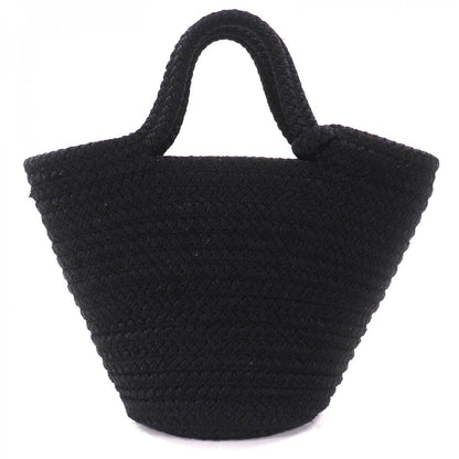 BALENCIAGA Shoulder Bag 695612 Nylon/Lambskin black Ibiza Small