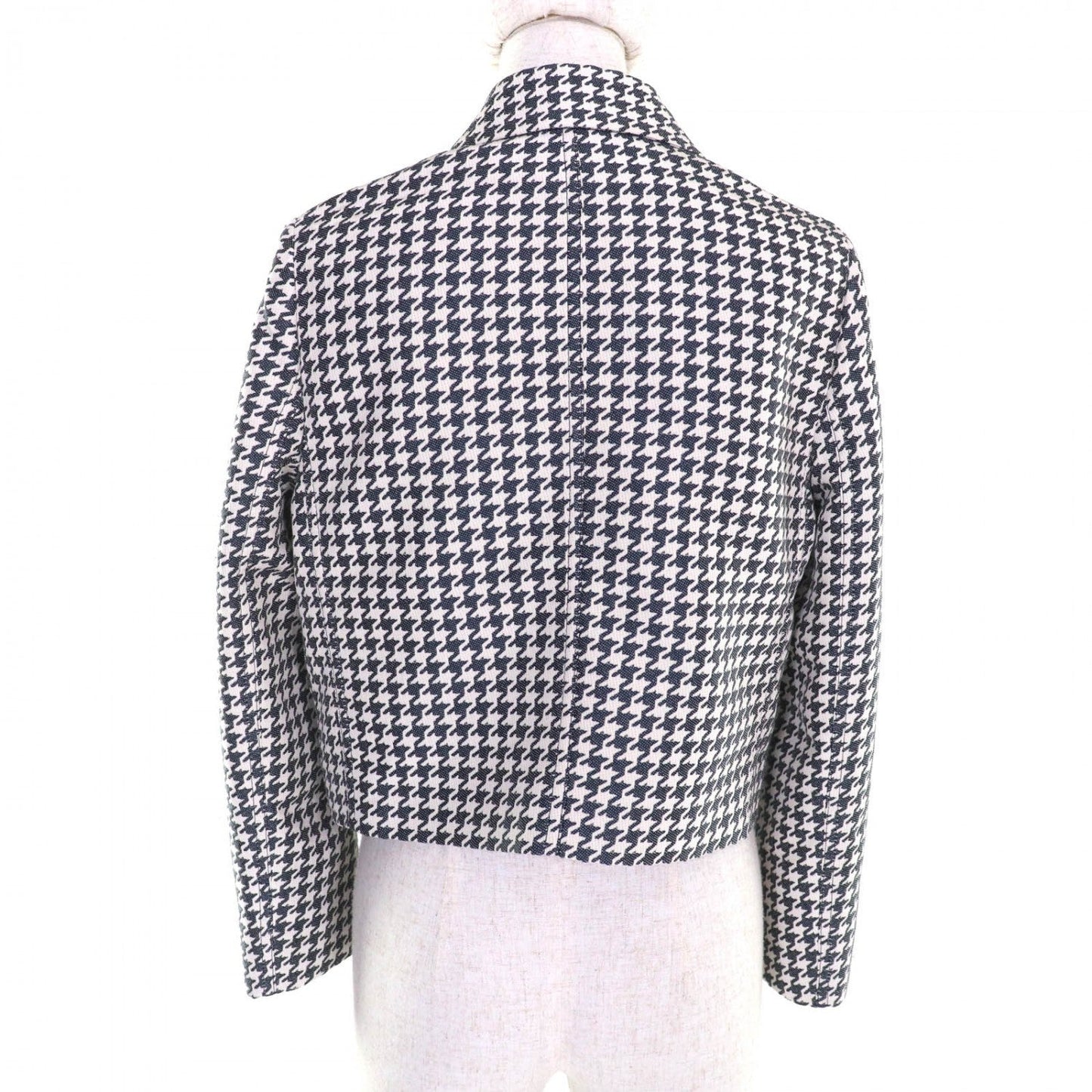 Christian Dior Jacket 211V07A3486 cotton Navy Ivory 40