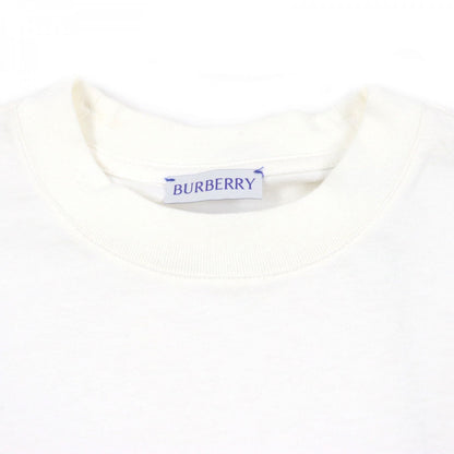 BURBERRY Short sleeve T-shirt cotton white XS