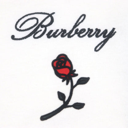 BURBERRY Short sleeve T-shirt cotton white XS
