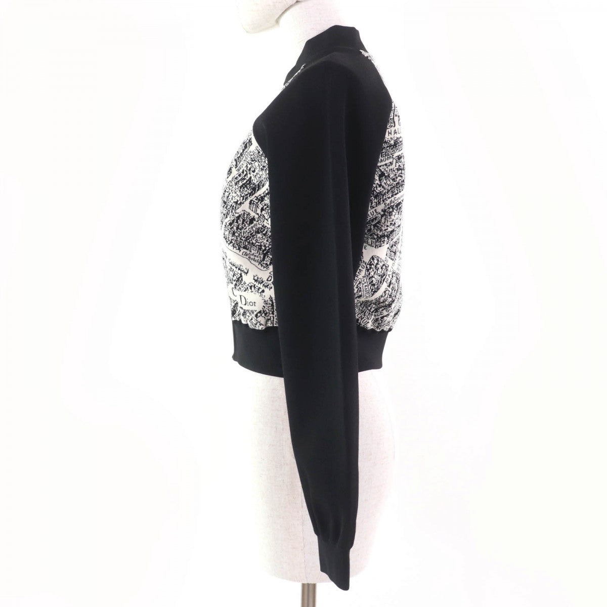 Christian Dior cardigan 324V50AM505 Rayon black Plan de Paris 40