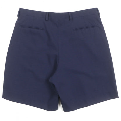 Dior HOMME Shorts 183C140B5887 wool Navy 50