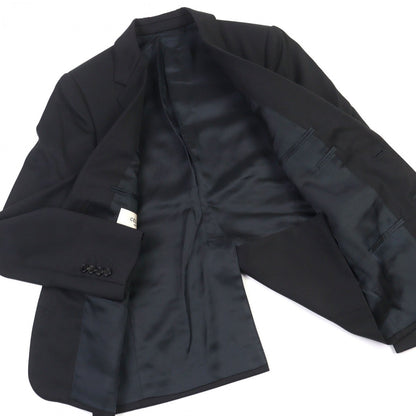 CELINE tailored jacket 2V046659D wool black 46
