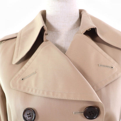 BURBERRY LONDON trench coat cotton beige 38
