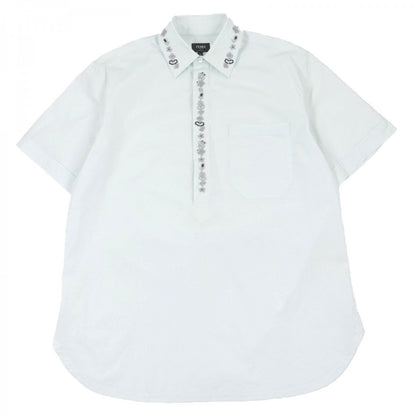 FENDI Short sleeve shirt F51076 cotton mint 39