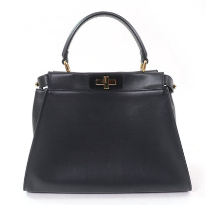 FENDI Handbag 8BN290 Nappa leather black Peek-a-boo regular