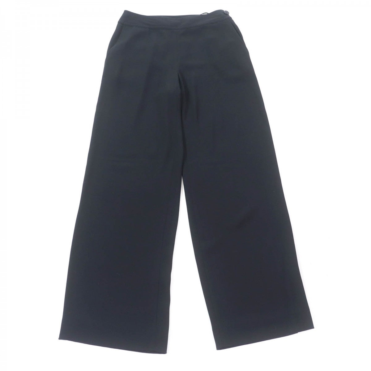 CHANEL Pants 98P P10254 polyester black 36