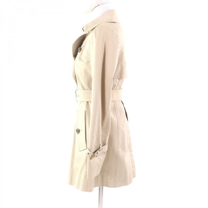 BURBERRY BLUE LABEL trench coat FR11-697 cotton beige 40