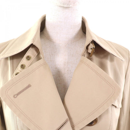 BURBERRY BLUE LABEL trench coat FR11-697 cotton beige 40