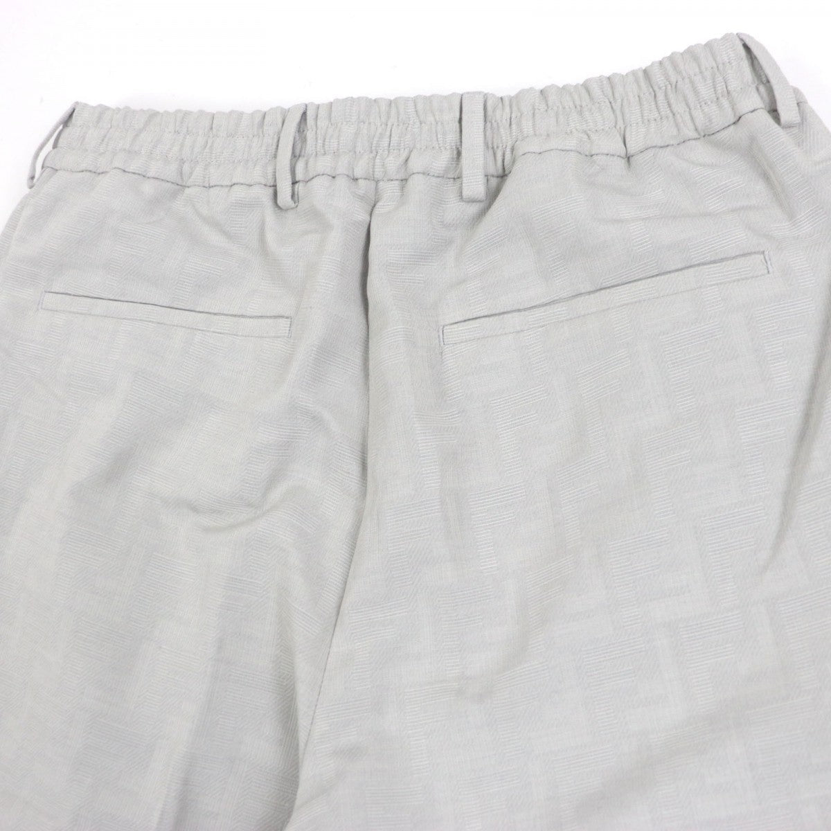 FENDI Pants FB0767 wool gray 46