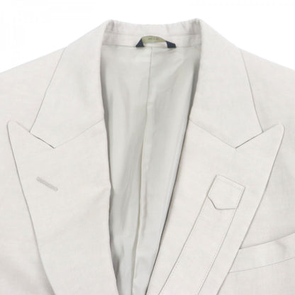 FENDI tailored jacket FJ0657 linen beige 52