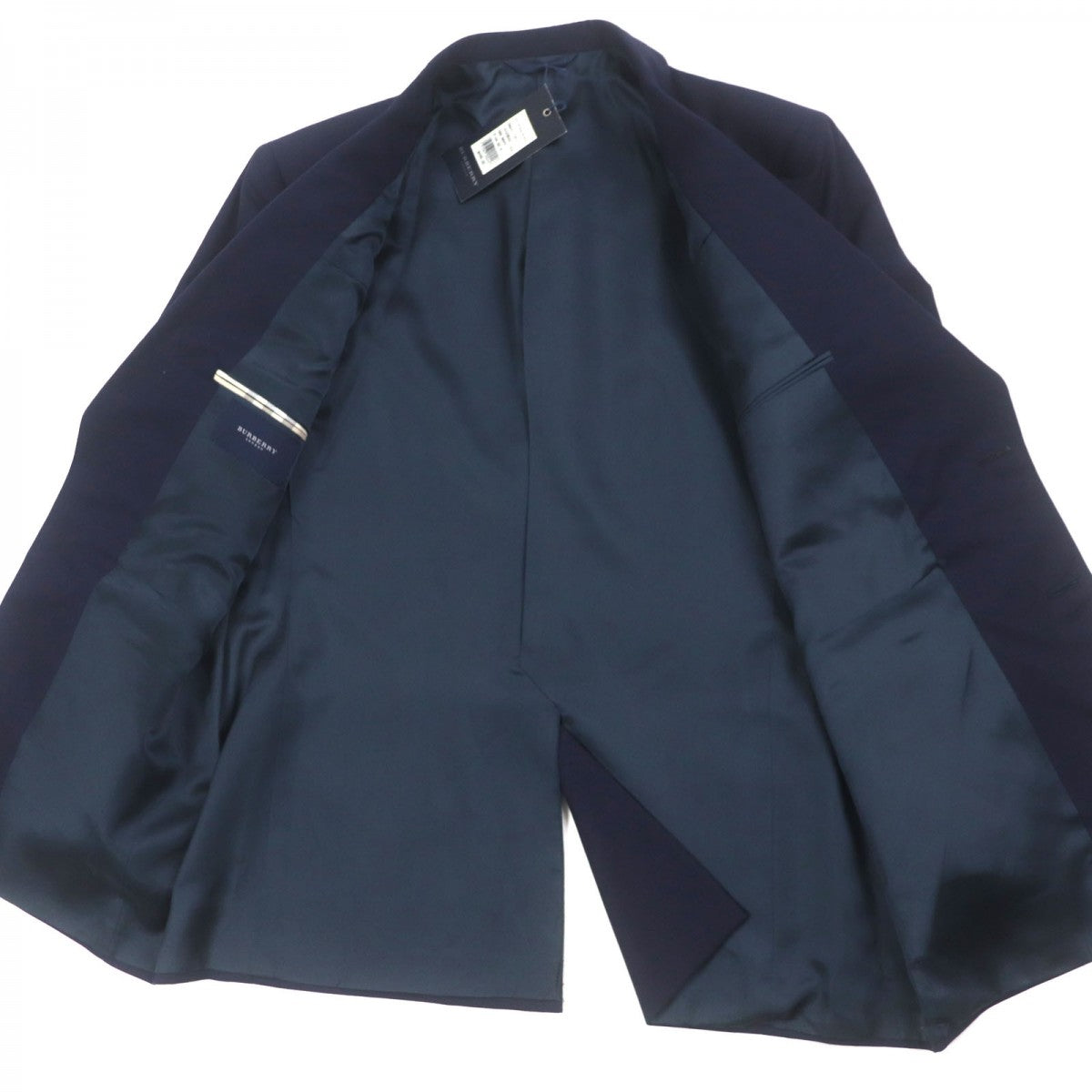 BURBERRY LONDON tailored jacket wool Navy 42