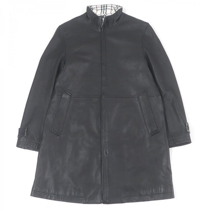 BURBERRY BLACK LABEL coat Sheep leather black M