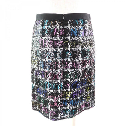 CHANEL skirt 22A P73122 polyester Multi 36