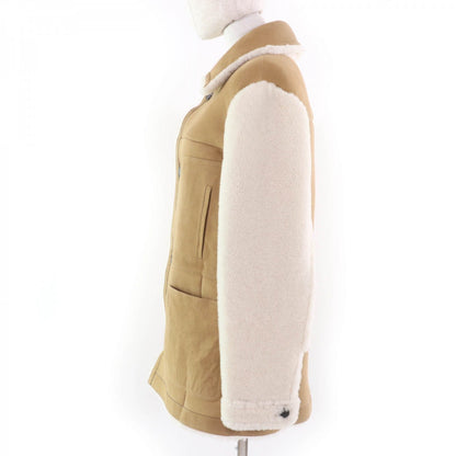 Christian Dior Mouton jacket 248C87AL815 lambskin beige 40