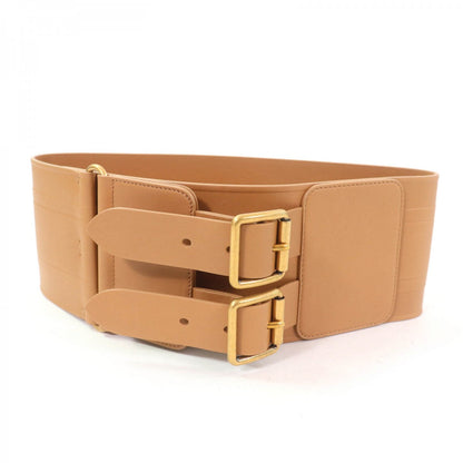 Christian Dior belt B0098CMIV leather Brown D-WAIST Maxi