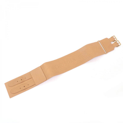 Christian Dior belt B0098CMIV leather Brown D-WAIST Maxi