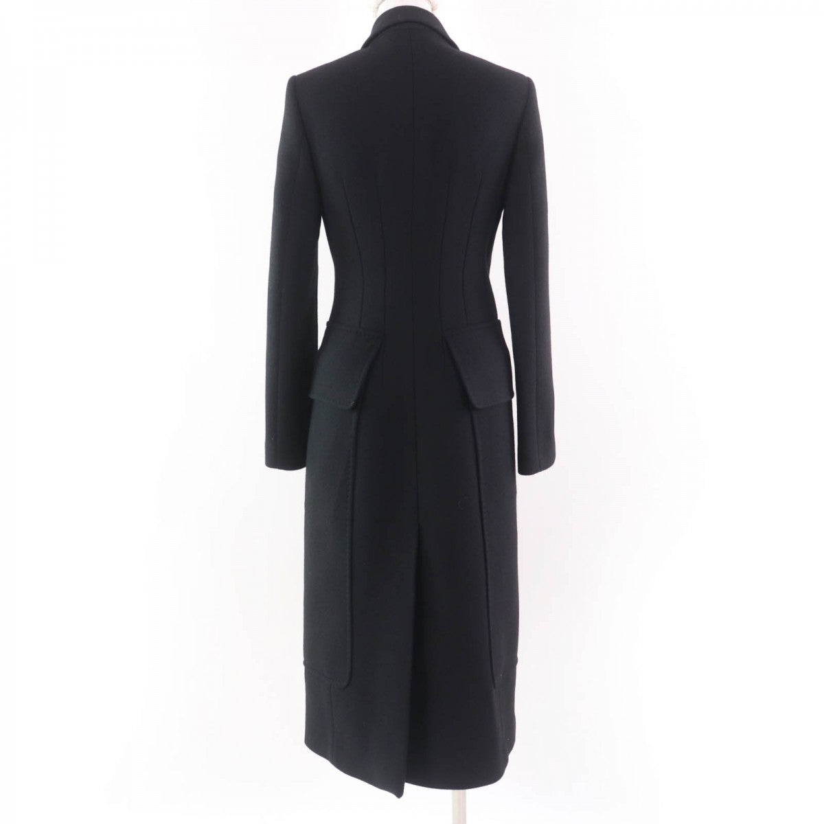 BURBERRY coat 8036992 Virgin wool black 36