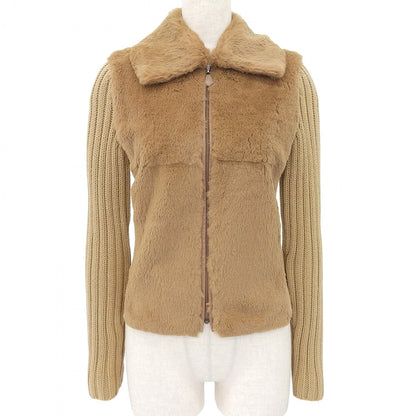 BURBERRY BLUE LABEL tops cotton light brown M