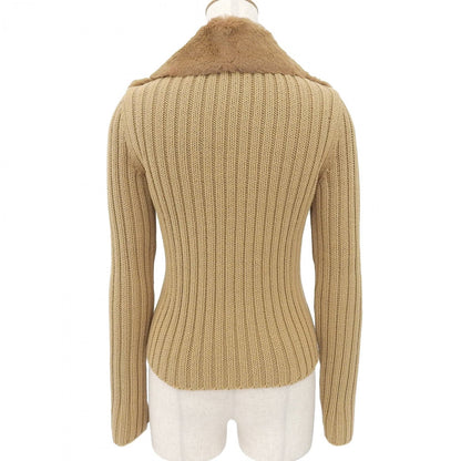 BURBERRY BLUE LABEL tops cotton light brown M