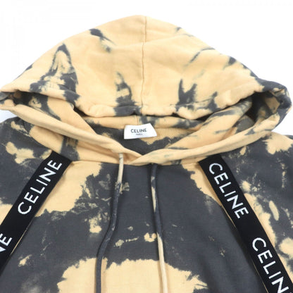 CELINE Hoodie 2Y85A333U cotton Orange black XL