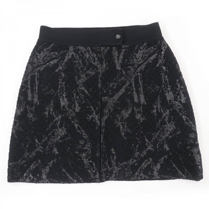 CHANEL skirt P42496K04282 wool black 38